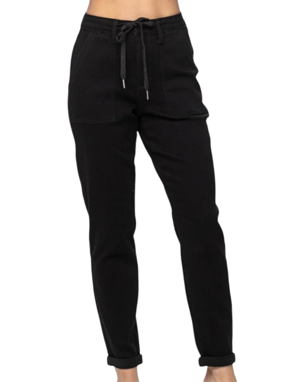 Judy Blue Jeans 13/31 Black Denim Jogger